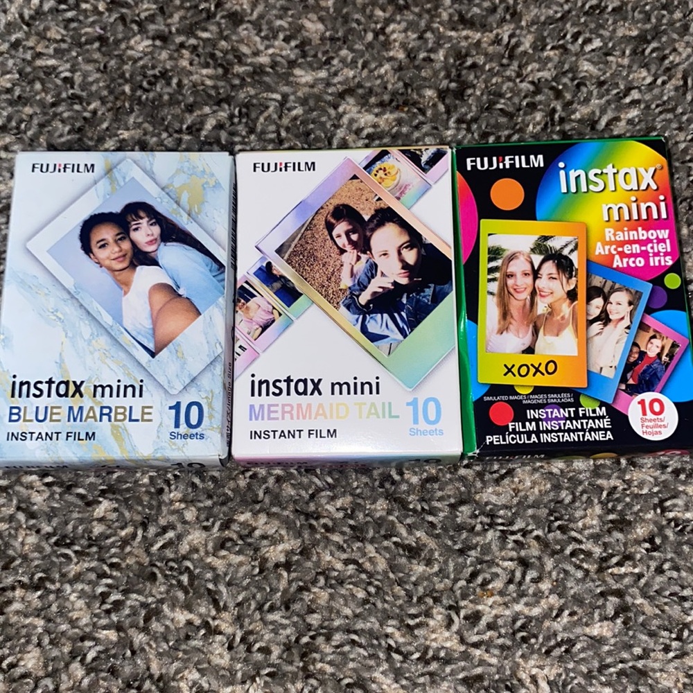 3 pack (30) non opened polaroid films